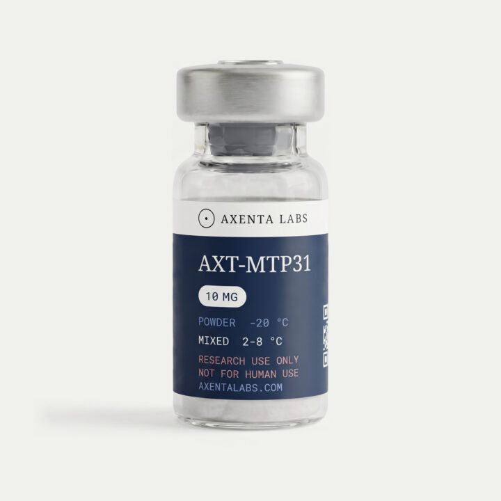 AXT-MTP31 10 mg research peptide vial — Axenta Labs