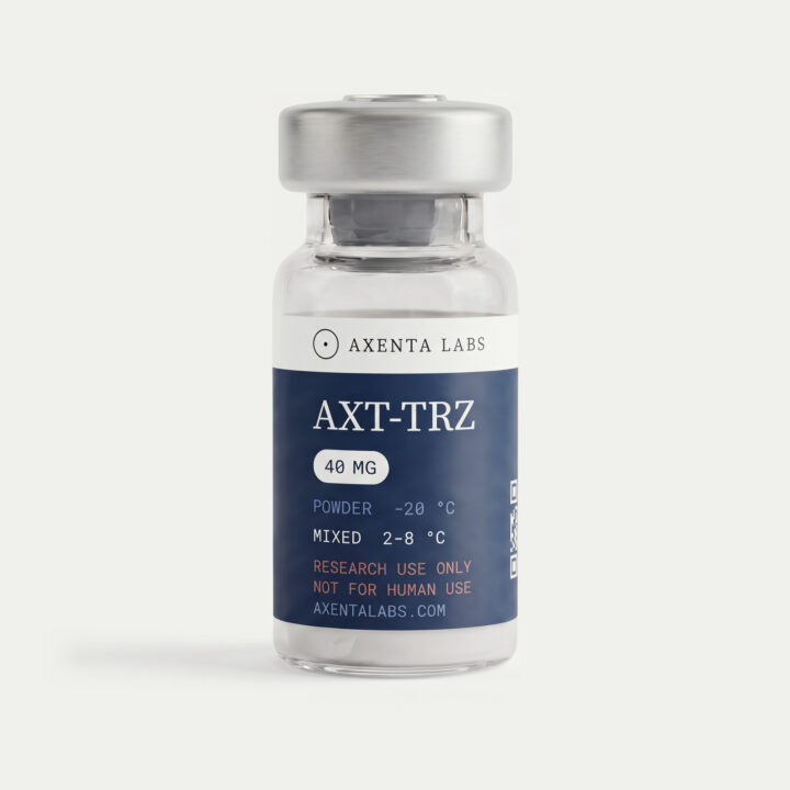 AXT-TRZ 40 mg, 60 mg research peptide vial — Axenta Labs