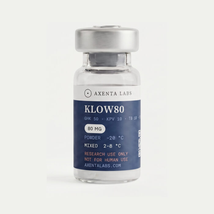 KLOW80 Blend 80 mg research peptide vial — Axenta Labs